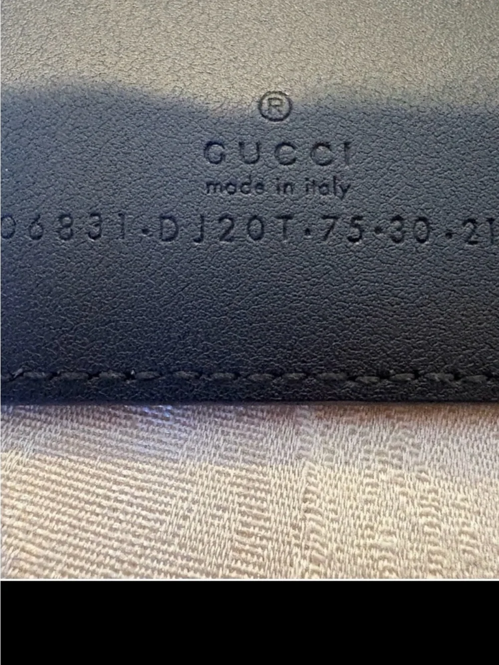 Gucci sleek black
